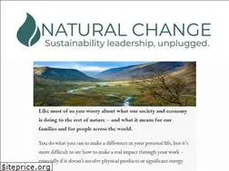 Sites similar to naturalchange.co.uk