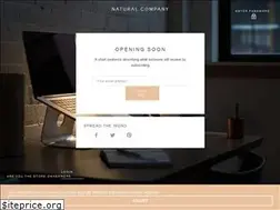 Sites similar to naturalcompany.com