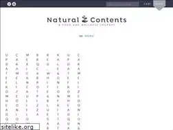 Sites similar to naturalcontents.com