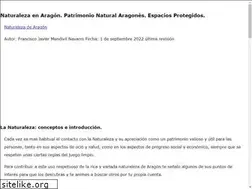Sites similar to naturalezadearagon.com