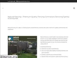 Sites similar to naturalfencing.com.au