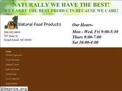 Sites similar to naturalfoodproducts.net