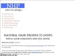 Sites similar to naturalhair-products.com