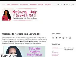 Sites similar to naturalhairgrowth101.com