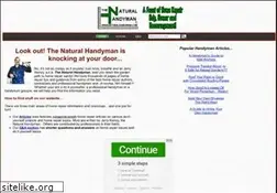 Sites similar to naturalhandyman.com