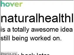 Sites similar to naturalhealthlifestyles.com