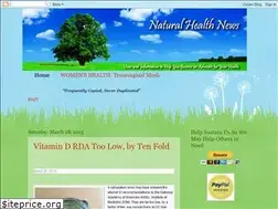 Sites similar to naturalhealthnews.blogspot.com