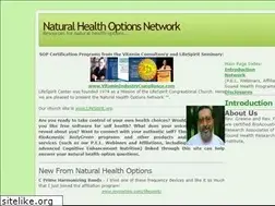 Sites similar to naturalhealthoptions.net