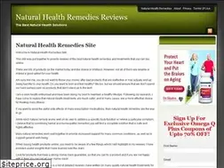 Sites similar to naturalhealthremediessite.com