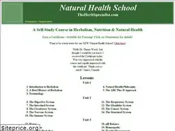 Sites similar to naturalhealthschool.com