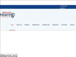 Sites similar to naturalhearingcenters.com