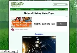 Sites similar to naturalhistoryonthenet.com