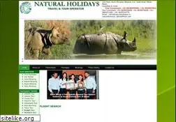 Sites similar to naturalholidays.in