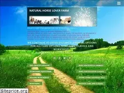 Sites similar to naturalhorseloverfarm.com