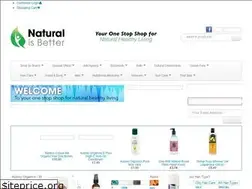 Sites similar to naturalisbetter.co.uk