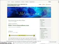 Sites similar to naturalismo.wordpress.com