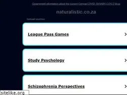 Sites similar to naturalistic.co.za