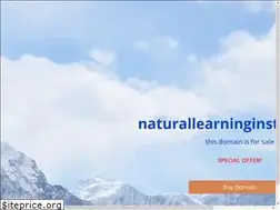 Sites similar to naturallearninginstitute.org