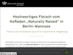 Sites similar to naturally-raised.de