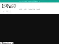 Sites similar to naturallyhappyhair.com