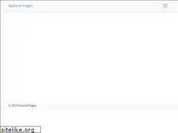 Sites similar to naturalpages.com