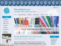 Sites similar to naturalpaperlovers.com