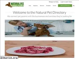 Sites similar to naturalpetdirectory.com