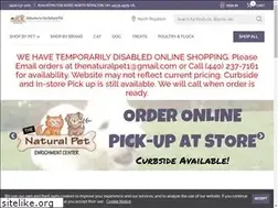 Sites similar to naturalpetfoodstore.com