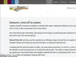 Sites similar to naturalpoolsnz.com