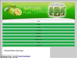 Sites similar to naturalpuregarcinia.com