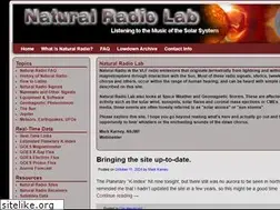 Sites similar to naturalradiolab.com