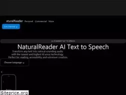 Sites similar to naturalreaders.com