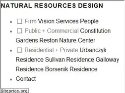 Sites similar to naturalresourcesdesign.com