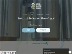 Sites similar to naturalselectionbrewing.com