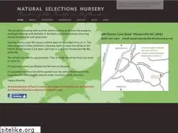 Sites similar to naturalselectionsnursery.com