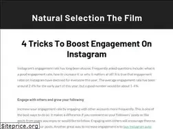 Sites similar to naturalselectionthefilm.com