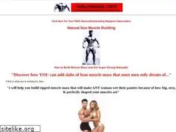 Sites similar to naturalsize.com
