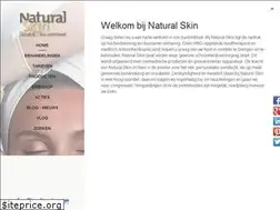 Sites similar to naturalskin.nl
