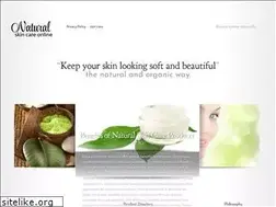 Sites similar to naturalskincareonline.com
