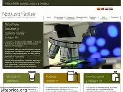 Sites similar to naturalsoltercosmetics.es