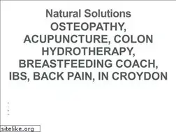 Sites similar to naturalsolutionstherapies.co.uk