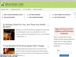 Sites similar to naturalsolutiontoday.com