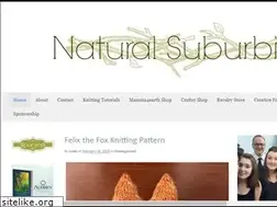 Sites similar to naturalsuburbia.blogspot.com