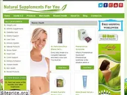 Sites similar to naturalsupplementsforyou.com