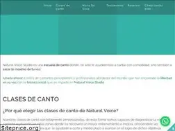 Sites similar to naturalvoice.es