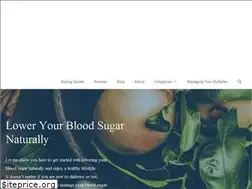 Sites similar to naturalwaystolowerbloodsugar.com