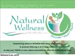 Sites similar to naturalwellnesswithsheila.com