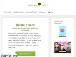 Sites similar to naturalysano.net