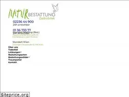 Sites similar to naturbestattung.at