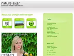 Sites similar to nature-solar.net